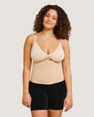 CARRIWELL Pás po porodu stahovací Belly Binder - BÉŽOVÝ
